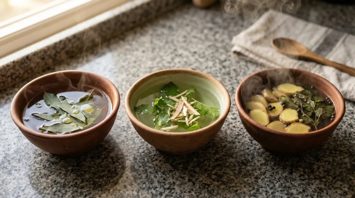 Gut-lung connection represented by intertwined roots