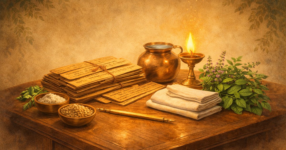 Preparing for an Ayurvedic consultation